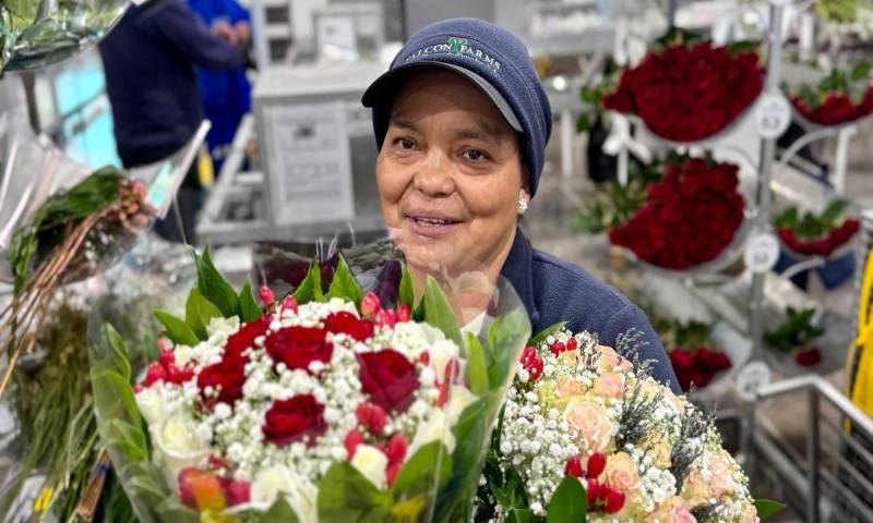 El informe sectorial señala que Estados Unidos y Canadá concentraron el 57% de los envíos / Foto: cortesía Expoflores