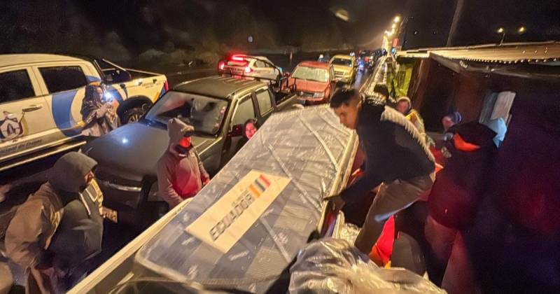 Las lluvias han dañado viviendas y han dejado familias evacuadas en Napo y Zamora Chinchipe / Foto: cortesía MIES