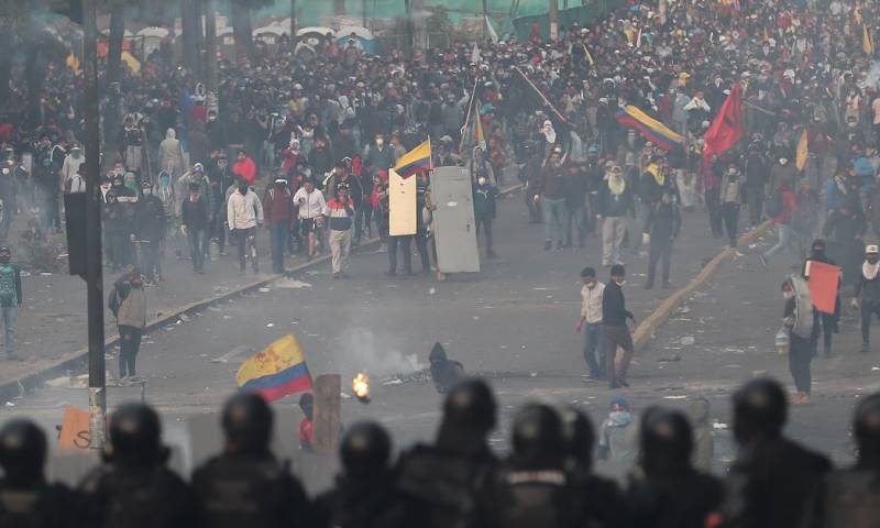 Se cumple primer aniversario de los violentos disturbios / Foto: EFE