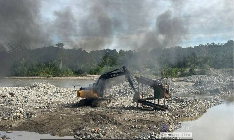 En los últimos años, la minería ilegal ha aumentado de forma acelerada en la región amazónica / Foto: cortesía Ejército 