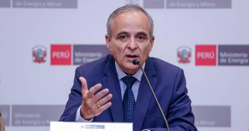 Jorge Montero, ministro de Energía y Minas de Perú, participó en la convención minera Perumin 37 / Foto: cortesía