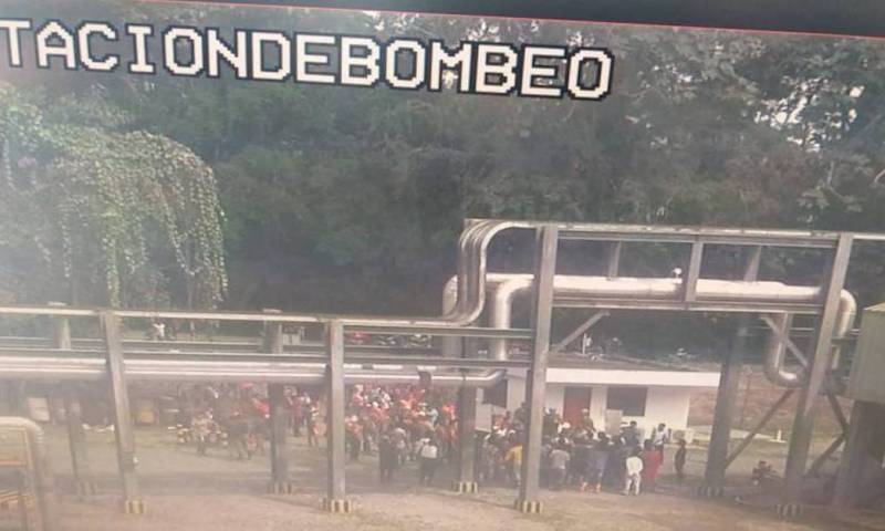 Petrolia apagó la estación de bombeo de Pompeya por precaución / Foto: Cortesía