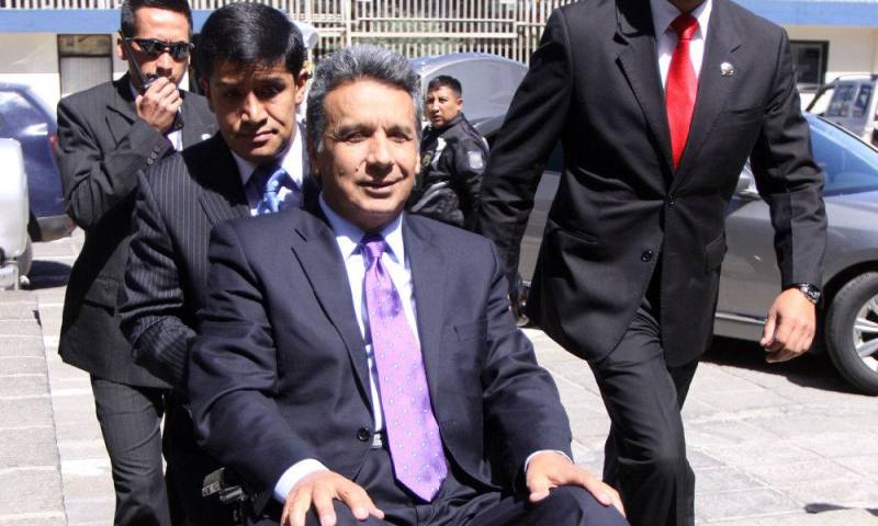POLÉMICA. Lenín Moreno es uno de los principales opcionados para ser el candidato oficialista en las elecciones de febrero.