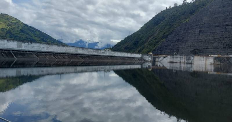 La reducción de lluvias en el sur del país revive temores de una nueva crisis eléctrica. / Foto: Cortesía Celec