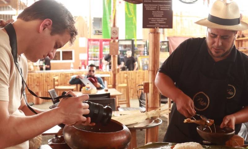 Durante una semana, los viajeros pudieron conocer in situ de las delicias que ofrece Ecuador, con componente cultural, de tradición e innovación / Foto: cortesía ministerio de Turismo