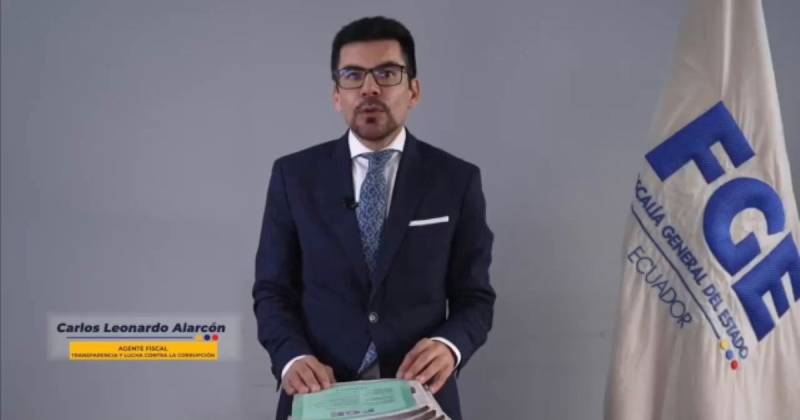 Carlos Alarcón lidera la Unidad de Transparencia y Lucha contra la Corrupción de la Fiscalía General / Foto: cortesía Fiscalía General