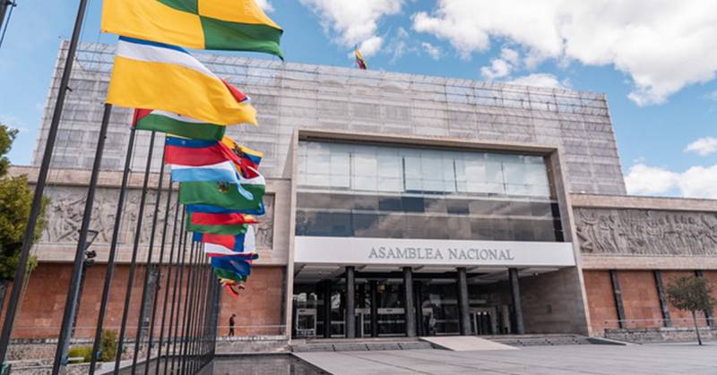 La propuesta fue impulsada por el presidente Daniel Noboa./ Foto: cortesía Asamblea 
