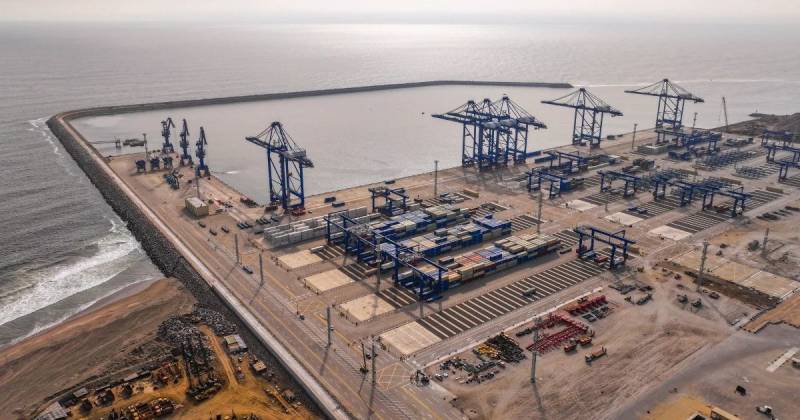 Desde el inicio de sus operaciones, el puerto ha registrado exportaciones por 477 millones de dólares / Foto: cortesía Camae