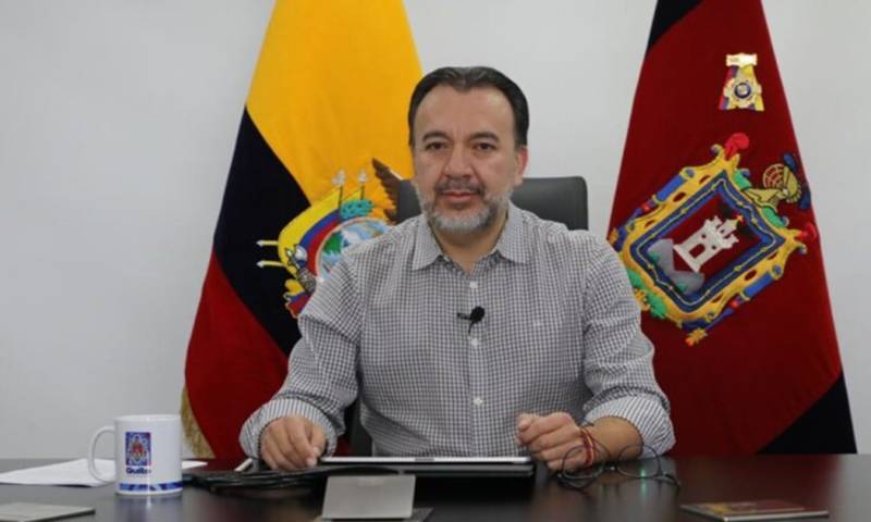 El alcalde de Quito, Pabel Muñoz, lideró ayer un comité con las distintas entidades municipales / Foto: cortesía Municipio de Quito