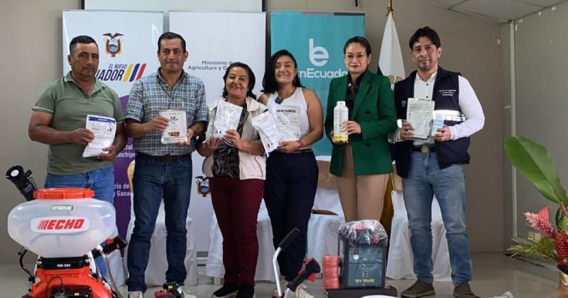 Entre los aportes figuran 34 paquetes tecnológicos pecuarios / Foto: cortesía MAG