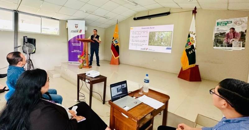 Ministerio de Agricultura y Ganadería (MAG) realizó su rendición de cuentas en Zamora / Foto: cortesía MAG