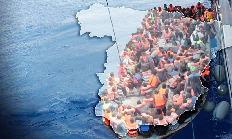 Según el Ministerio español del Interior, desde el 1 de enero hasta el 14 de septiembre, 25.292 personas entraron en España, la mayoría -24.463- por mar / Foto: cortesía Vox España
