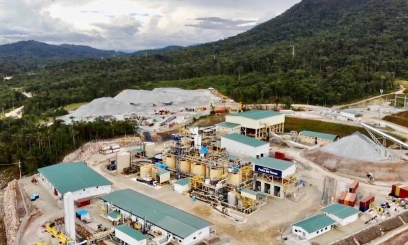 Lundin Gold supera sus proyecciones de 2021 y alcanza una producción de 428 mil onzas de oro en Fruta del Norte / Foto: cortesía
