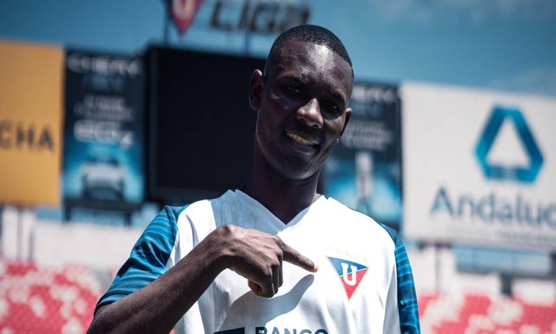 Corozo ha fichado por un año con Liga de Quito sin que se hayan hecho públicas las cifras del traspaso/ Foto cortesía Liga