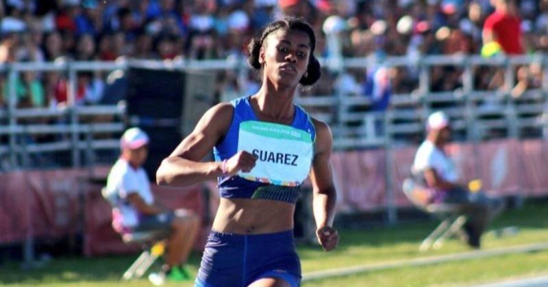 Gabriela Suárez participará en los 200 metros planos / Foto: cortesía Comité Olímpico Ecuatoriano