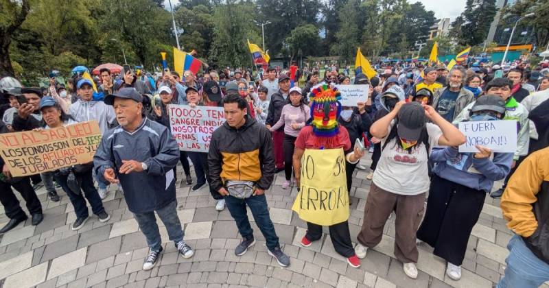 Analistas advierten que la prolongación de las protestas y la caída del precio del petróleo agravan la percepción de fragilidad económica / Foto: cortesía Conaie