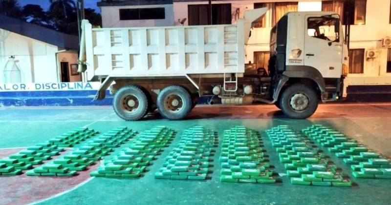 Hasta finales de mayo, en Ecuador se habían decomisado más de 72 toneladas de drogas / Foto: cortesía Policía