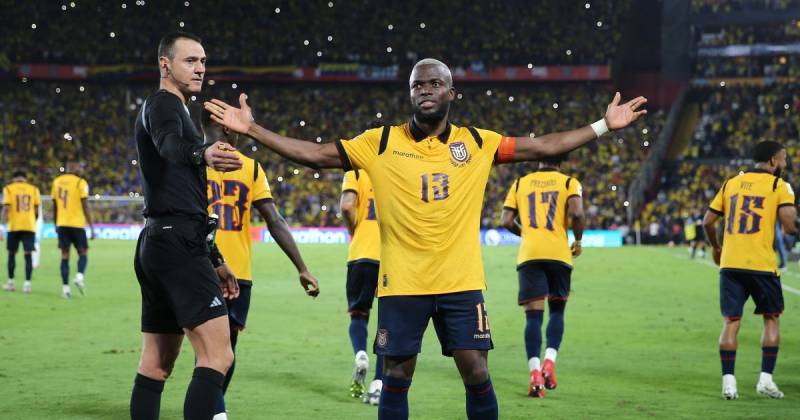 Enner Valencia anotó el gol del triunfo frente a Argentina / Foto: EFE