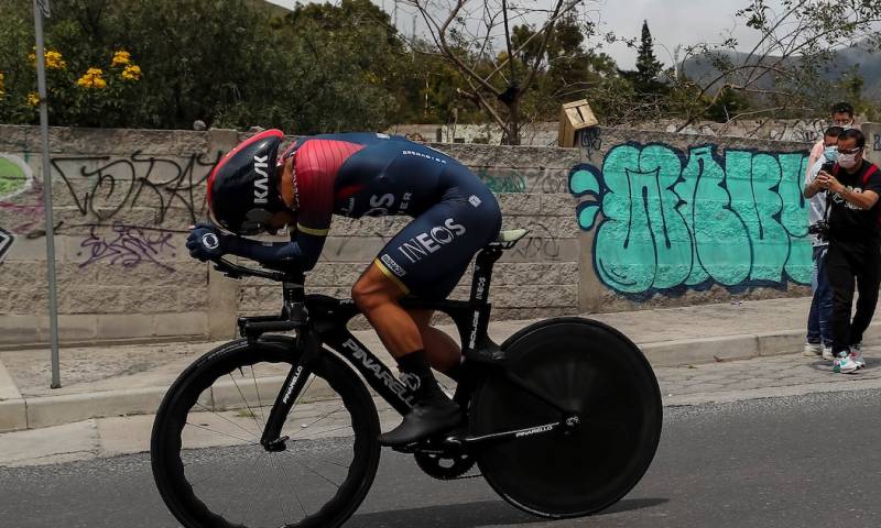 Carapaz, Mollema y Ayuso en la lucha por el Trofeo Laigueglia / Foto: EFE
