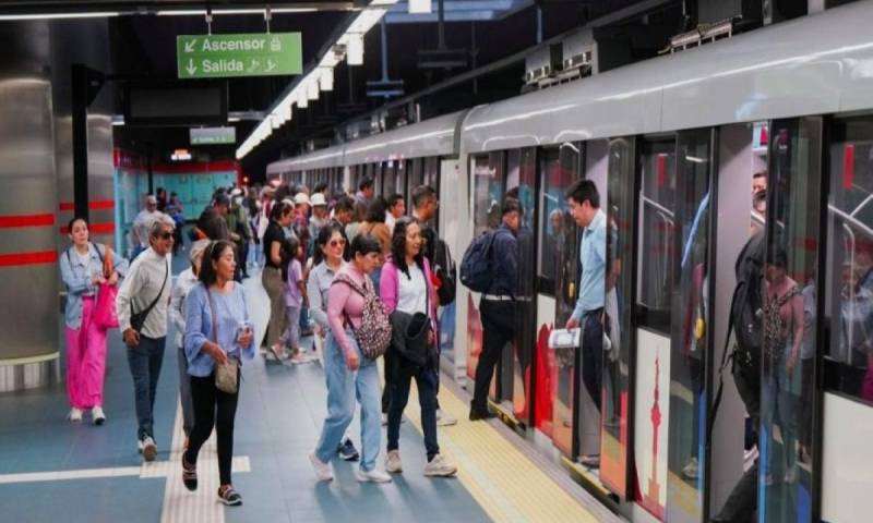 La ampliación proyecta beneficiar a cerca de 500.000 habitantes de más de 70 barrios del norte de Quito / Foto: cortesía Metro de Quito
