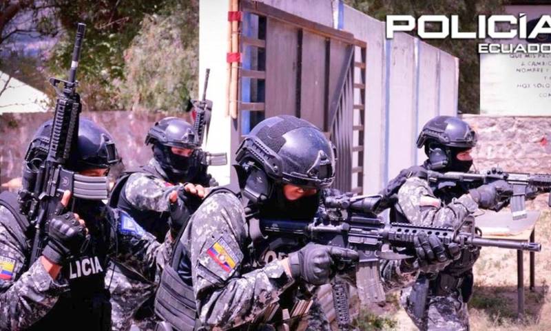 En los próximos meses también se organizarán en Ecuador actividades de formación presencia / Foto: cortesía Policía Nacional