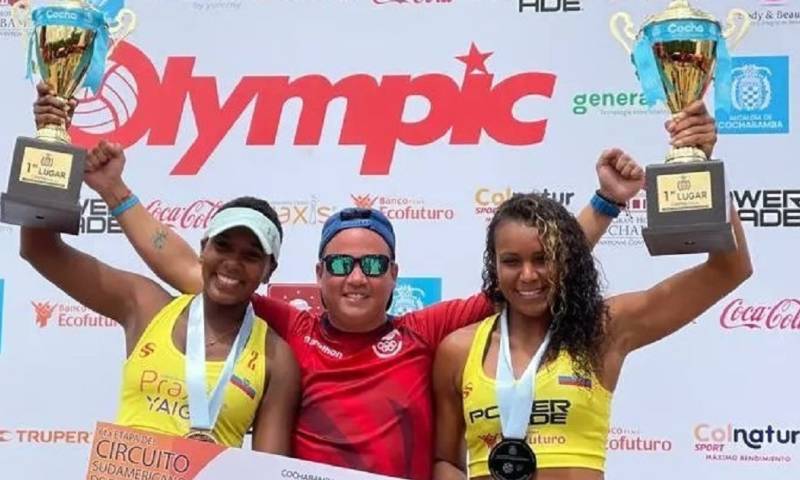 Ecuador se coronó campeón de voleibol playa / Foto: cortesía Federación Ecuatoriana de Voleibol