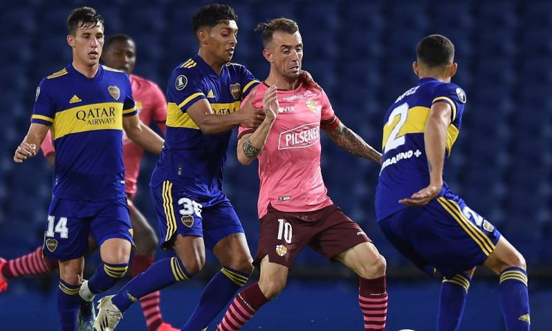 Barcelona, el único equipo ecuatoriano que continúa en la Copa Libertadores / Foto: EFE
