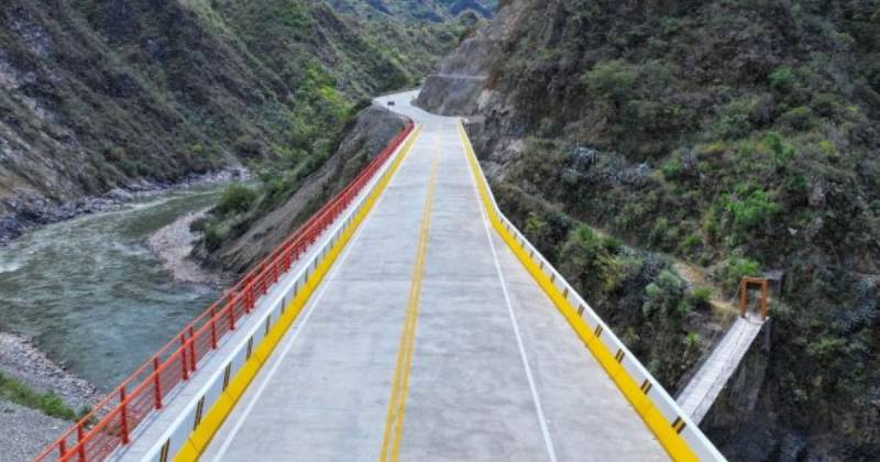 La obra beneficiará a más de 825 mil habitantes de la región / Foto: cortesía Ministerio de Transportes y Comunicaciones