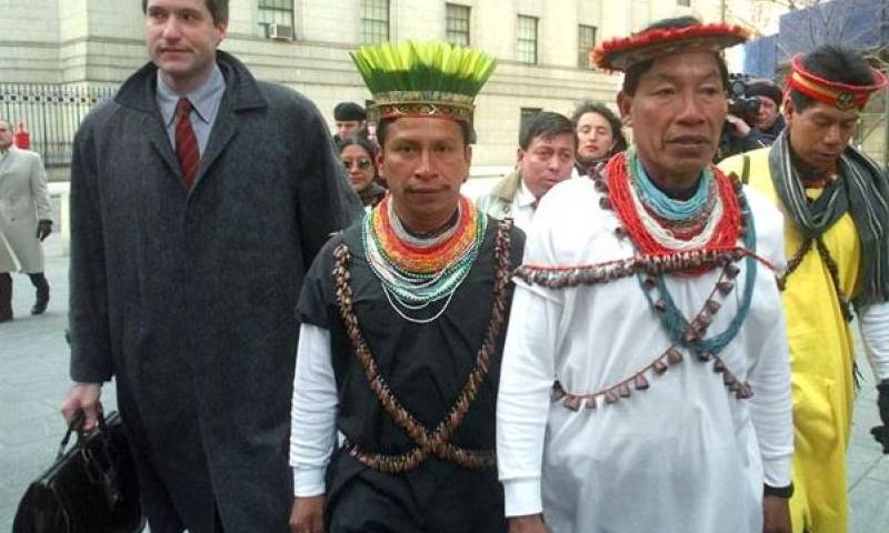 Comunidades amazónicas declararon ‘persona no grata’ a Steven Donziger - Foto: Juicio Crudo