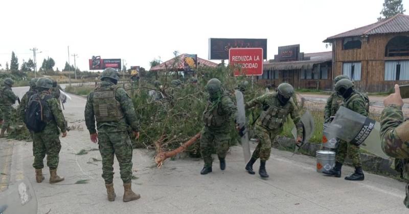 El indicador había alcanzado 864 puntos durante las semanas más críticas de las protestas / Foto: cortesía FF.AA.