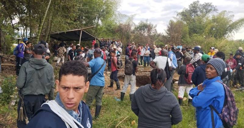 Se desconoce el estado en el que se encuetran las 7 personas / Foto: cortesía Telemetro Reporta