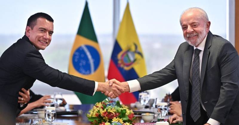 El encuentro bilateral se realizó en el palacio presidencial de Planalto / Foto: EFE