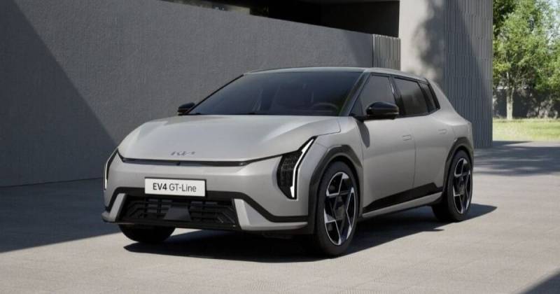 El EV4 será uno de los nuevos modelos que llegarán al Ecuador / Foto: cortesía KIA