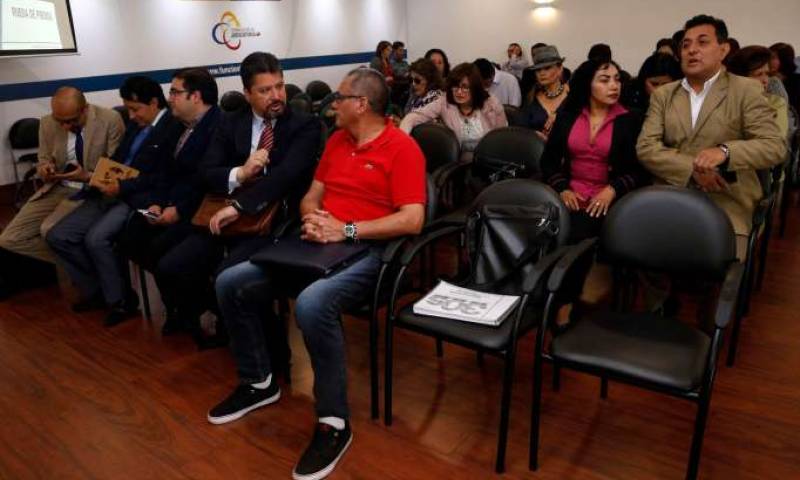 INFORME. La Mesa por la Verdad y Justicia reveló las conclusiones preliminares este lunes. Foto: La Hora