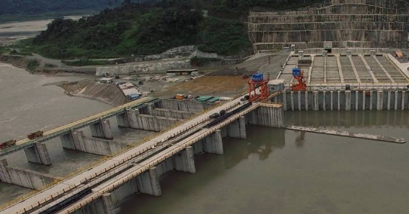 El frente de erosión se encuentra a apenas 3,8 kilómetros de la captación./ Foto: cortesía Sinohydro