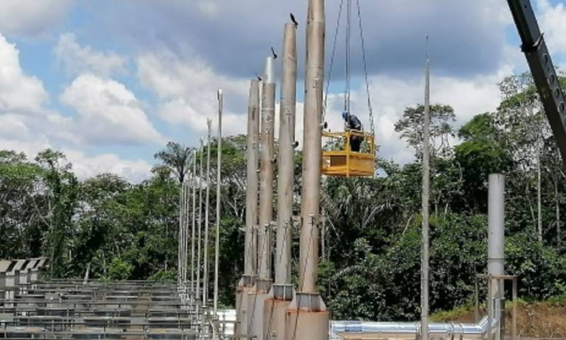 La central Cuyabeno está siendo monitoreada / Foto:cortesía de CELEC