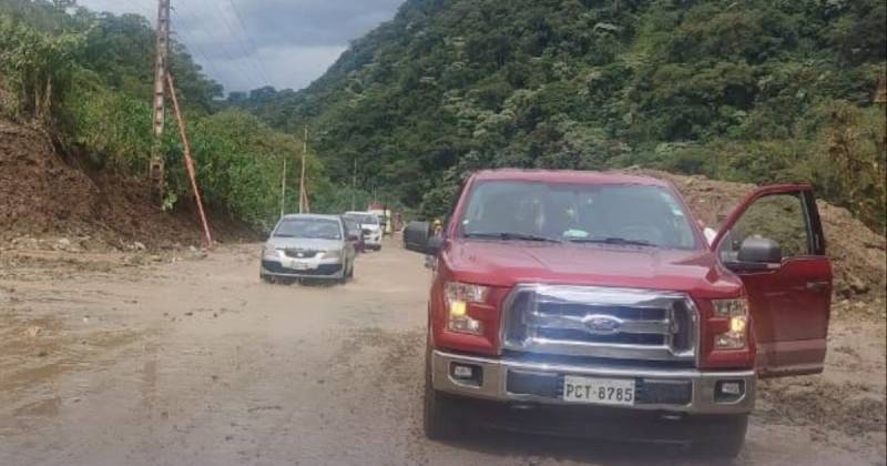Los trabajos se ejecutaron con apoyo de Petroecuador y la Prefectura de Napo / Foto: cortesía MTOP
