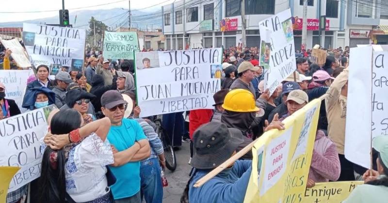 Según datos del Ministerio del Interior, 85 personas fueron detenidas en el marco de las manifestaciones  / Foto: cortesía Conaie