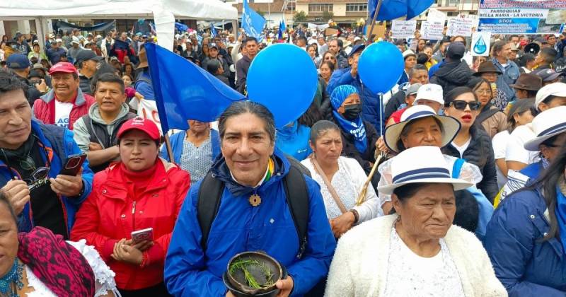 La FOA también criticó la propuesta de consulta popular impulsada por el Gobierno / Foto: cortesía FOA Azuay