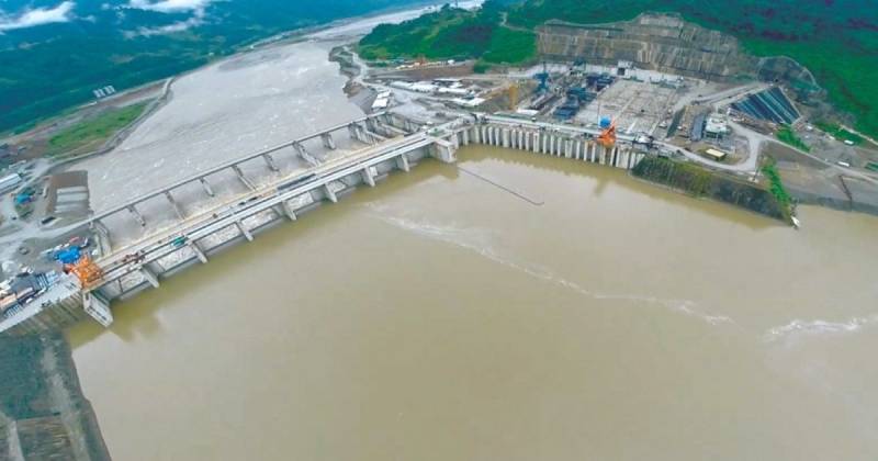 El río Coca, fundamental para la central Coca Codo Sinclair, también se fortaleció: 420 m³/s frente a los 120 m³/s de 2024 / Foto: cortesía