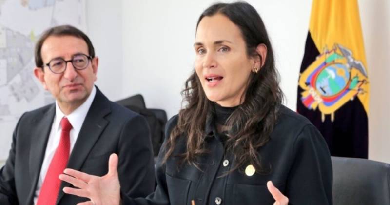 La ministra de Energía y Minas, Inés Manzano, habló ayer sobre la nueva tasa y la reapertura del catastro minero / Foto: cortesía Ministerio de Energía y Minas