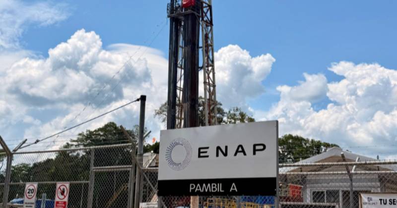 El pozo, denominado Pambil A-1, se ubica en la provincia de Orellana / Foto: cortesía MAE
