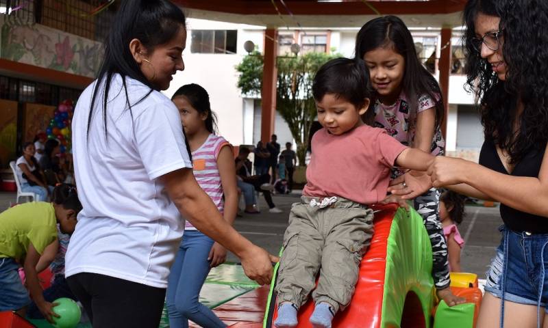 El director del ministerio de Inclusión Económica y Social en Morona Santiago recorrió los cantones de Gualaquiza y San Juan Bosco / Foto: cortesía MIES