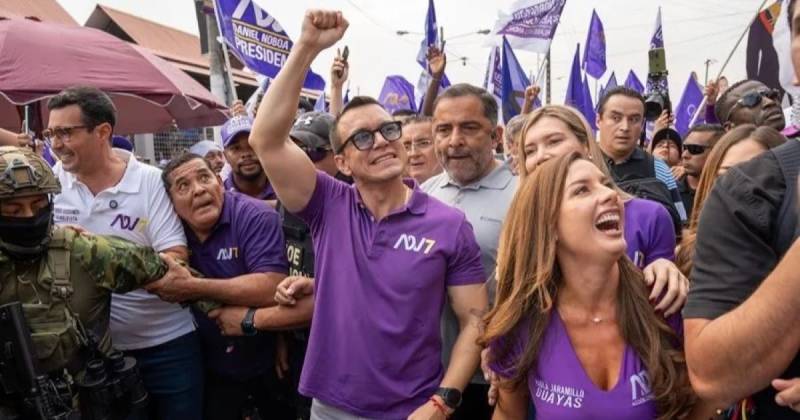 El presidente Daniel Noboa buscará la reelección el 13 de abril / Foto: EFE