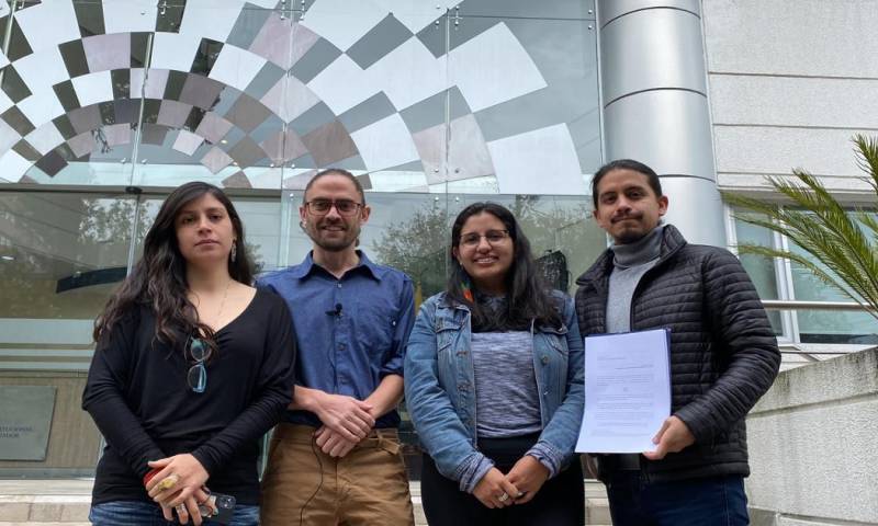 Entre los derechos que consideran vulnerados están el de la tutela judicial efectiva y la no discriminación / Foto: cortesía Yasunidos