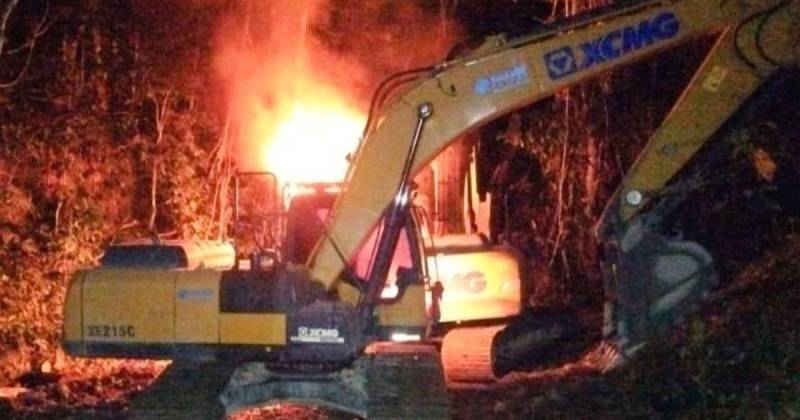 El operativo tuvo lugar en el sector de Chichis, Paquisha / Foto: cortesía Ejército ecuatoriano