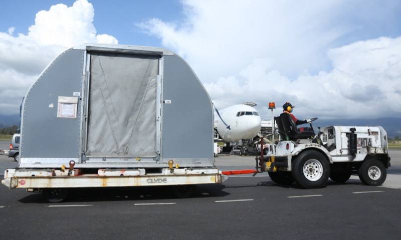 Ecuador recibe más de 100.000 dosis de Pfizer para su Plan de Vacunación / Foto: Cortesía Ministerio de Salud
