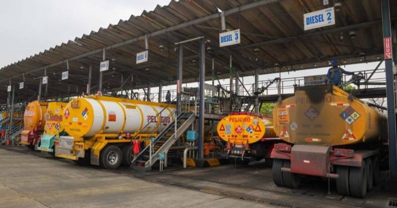 El Terminal Pascuales despacha diariamente más de 2,8 millones de galones de combustible / Foto: cortesía Petroecuador