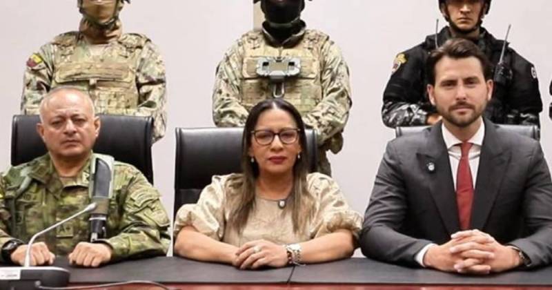 Niels Olsen y Zaida Rovira salieron en cadena nacional./ Foto: cortesía