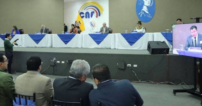 Los consejeros electorales clausuraron la Audiencia Pública Nacional de Escrutinio / Foto: cortesía CNE